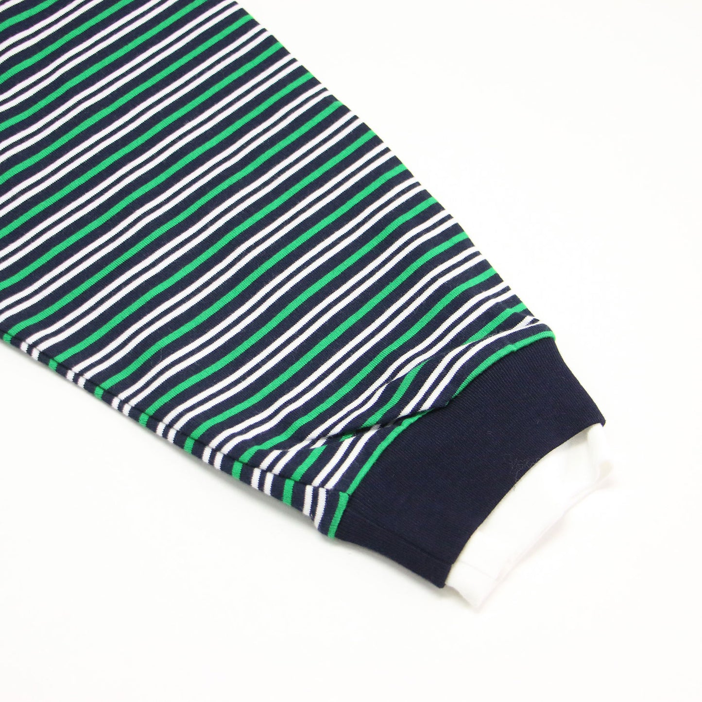 225秋冬 コットン ボーダー レイヤード 長袖 Tシャツ / COTTON BORDER LAYERED L/S T-SHIRT カットソー クルーネック ロングスリーブ