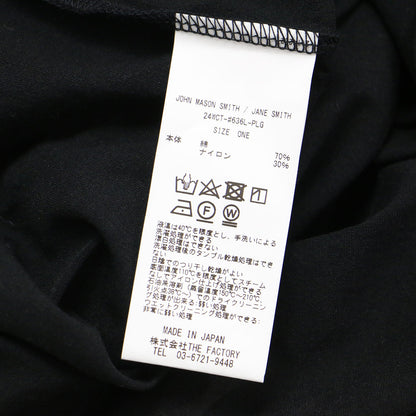 × Plage 別注 24秋冬 コットン シアー ボートネック プルオーバー / カットソー 長袖