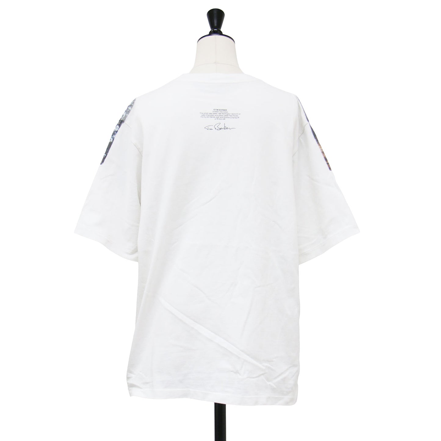 24春夏 グラフィックプリント 半袖 Tシャツ / TIM BARBER Untitled (red rocks) S/S T-SHIRT クルーネック ハーフスリーブ コットン