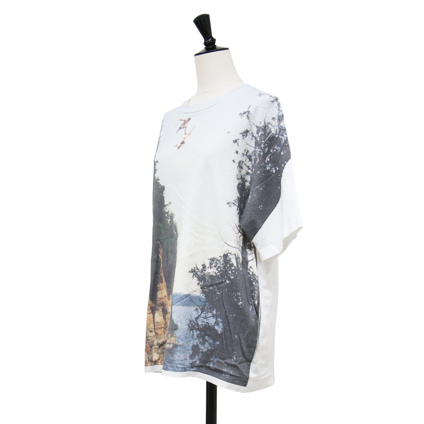 24春夏 グラフィックプリント 半袖 Tシャツ / TIM BARBER Untitled (red rocks) S/S T-SHIRT クルーネック ハーフスリーブ コットン