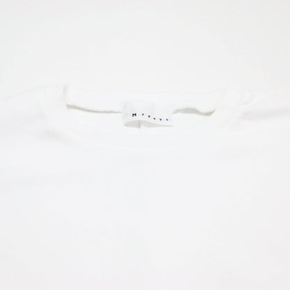 柔らか ノースリーブ T / カットソー クルーネック リブ コットン
