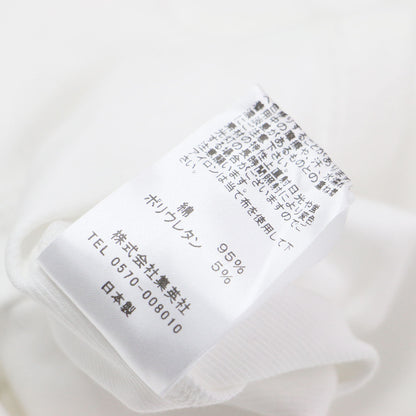 柔らか ノースリーブ T / カットソー クルーネック リブ コットン