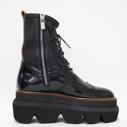 23春夏 ウィングチップ エンジニア ソック ブーツ / Wingtip Engineer Sock Boot レースアップ ボリュームソール