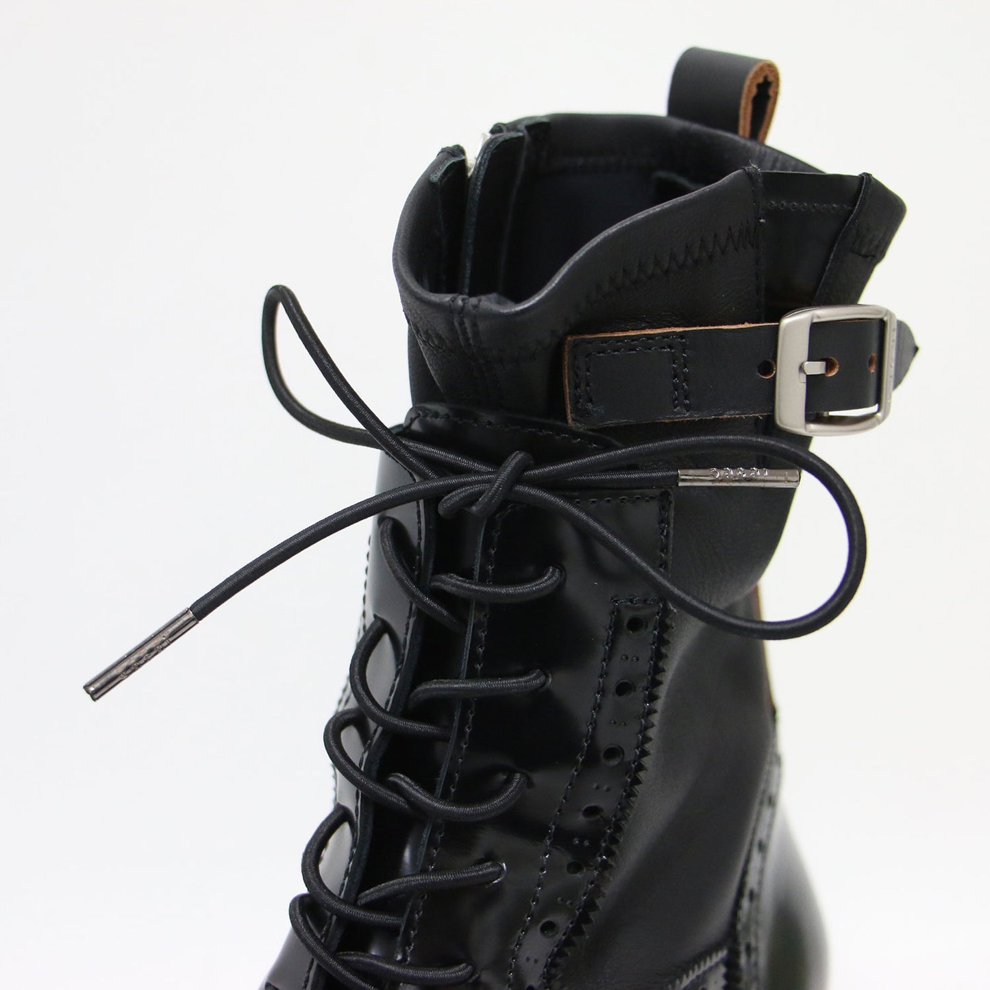 23春夏 ウィングチップ エンジニア ソック ブーツ / Wingtip Engineer Sock Boot レースアップ ボリュームソール
