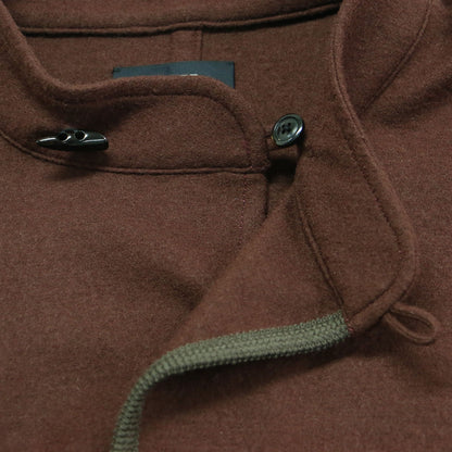 ウール ジャージー ポンチョ / コート アウター スタンドカラー