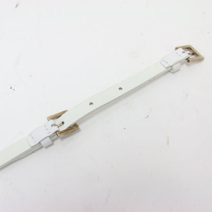 レザー ベルト / バックル 細幅