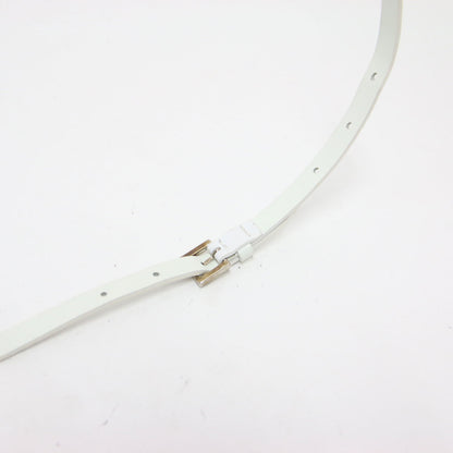 レザー ベルト / バックル 細幅