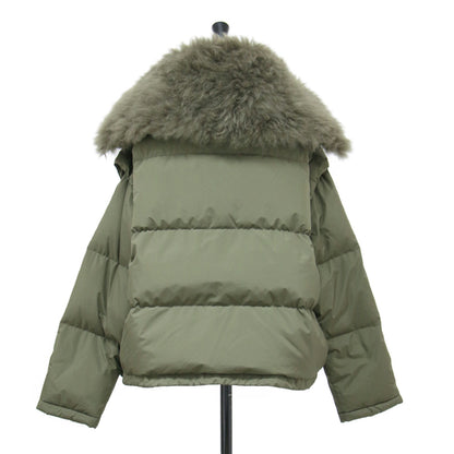 23秋冬 オーバーサイズ 3WAY ダウン ジャケット / OVERSIZED DOWN JACKET ベスト ショート丈 ファー