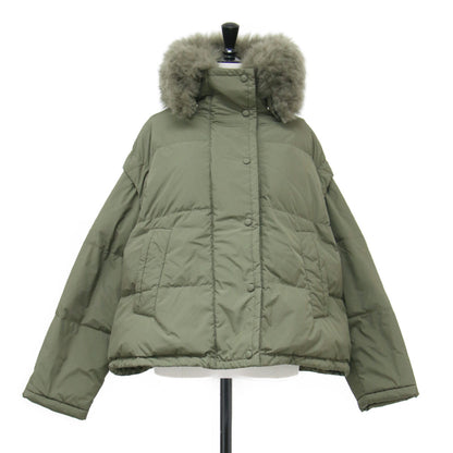23秋冬 オーバーサイズ 3WAY ダウン ジャケット / OVERSIZED DOWN JACKET ベスト ショート丈 ファー