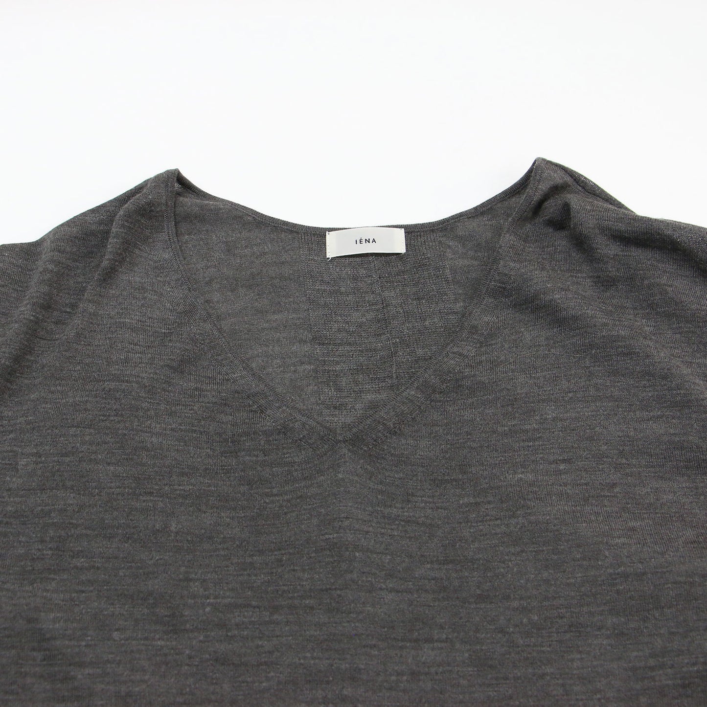 24秋冬 レース コンビ ニット セット ワンピース / キャミソール チュニック ロング Vネック 長袖 ウール