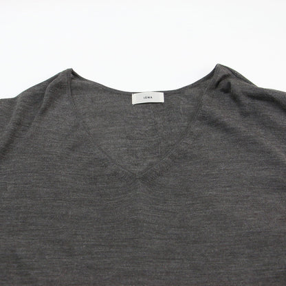 24秋冬 レース コンビ ニット セット ワンピース / キャミソール チュニック ロング Vネック 長袖 ウール