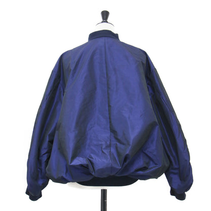 21秋冬 バックボリューム ボンバージャケット / ブルゾン MA-1 ショート丈 リブ