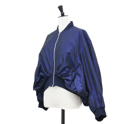 21秋冬 バックボリューム ボンバージャケット / ブルゾン MA-1 ショート丈 リブ