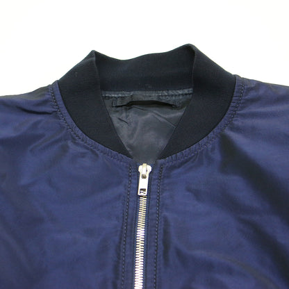 21秋冬 バックボリューム ボンバージャケット / ブルゾン MA-1 ショート丈 リブ