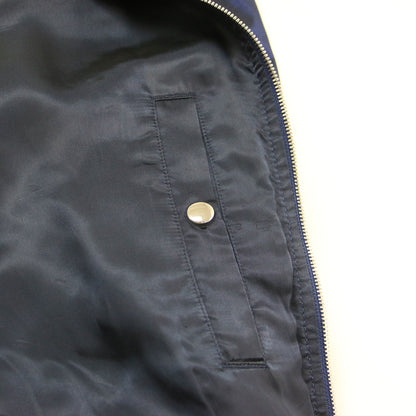 21秋冬 バックボリューム ボンバージャケット / ブルゾン MA-1 ショート丈 リブ