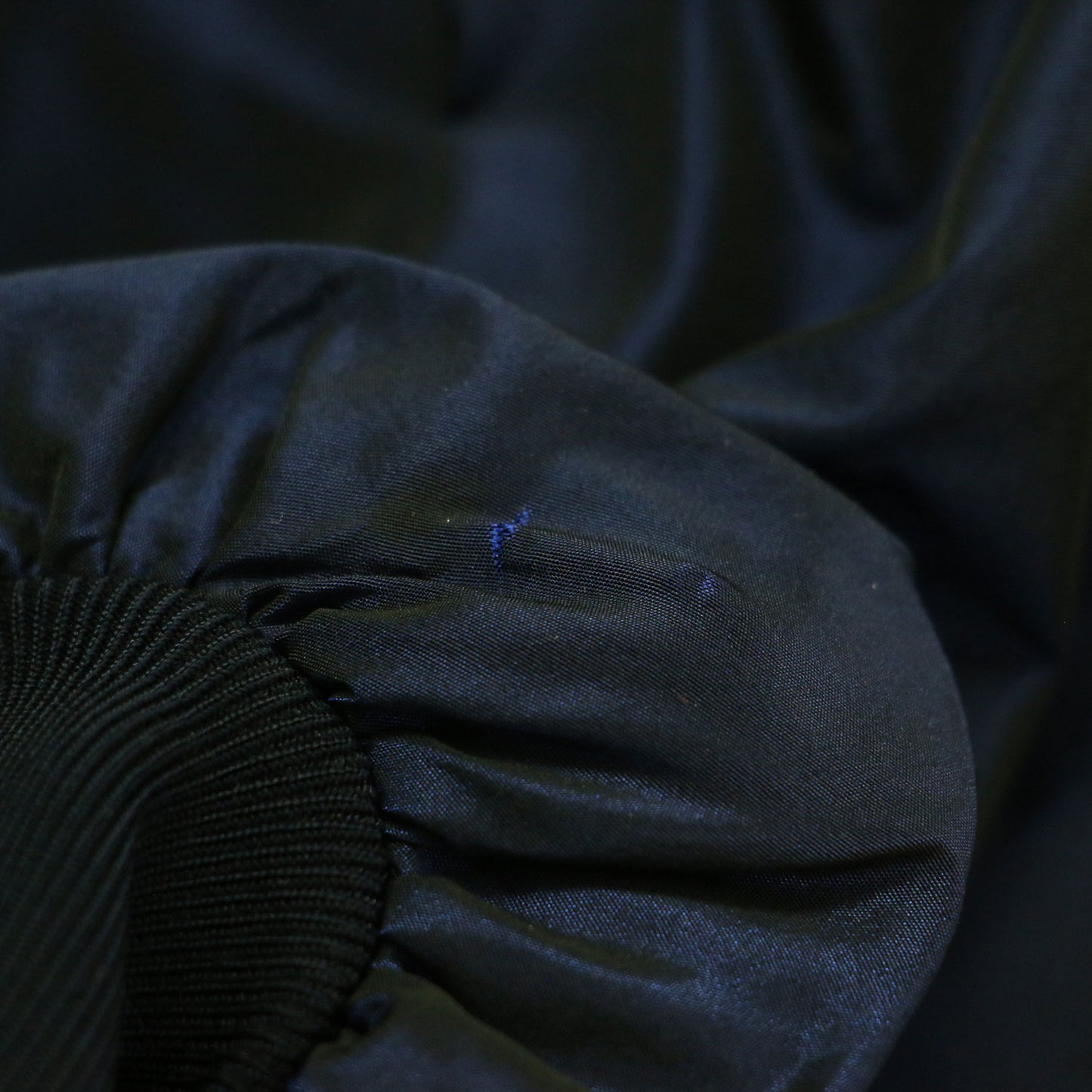 21秋冬 バックボリューム ボンバージャケット / ブルゾン MA-1 ショート丈 リブ