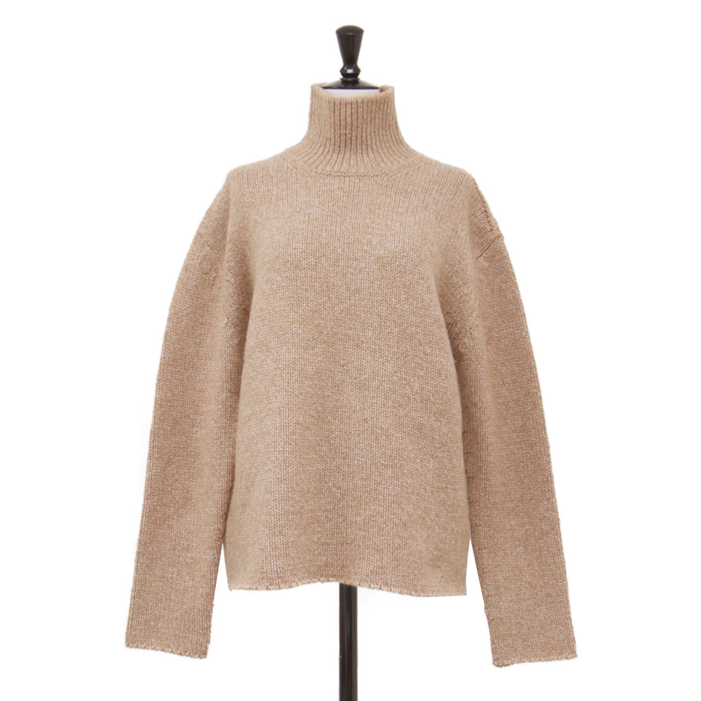20秋冬 キャメル ウール タートルネック プルオーバー / CAMEL WOOL MIX KNIT TURTLE NECK PULLOVER ニット 長袖