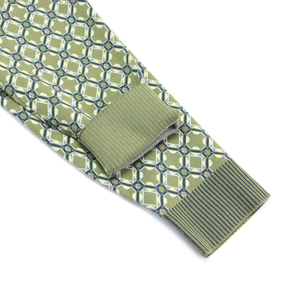 24春夏 クロスタイル ジャカード Vネック カーディガン / ニット 長袖 オーバーサイズ 幾何学柄