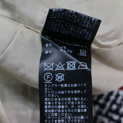 22秋冬 ループツイード チェック ショートパンツ / ひざ丈 Aライン タック ウール