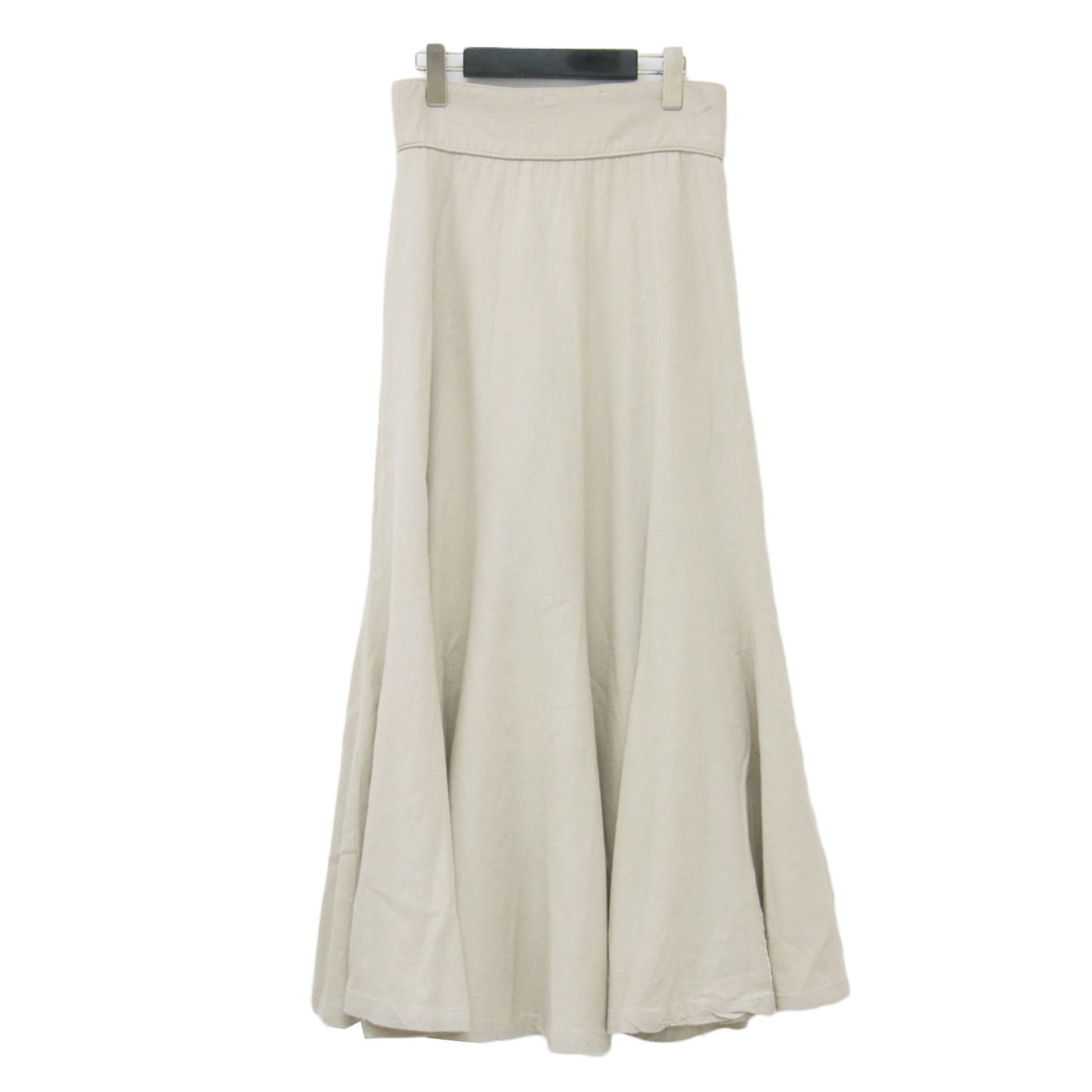 リネン混 ミニマル マーメイド ロング スカート / WAIST PIPING MERMAID SKIRT