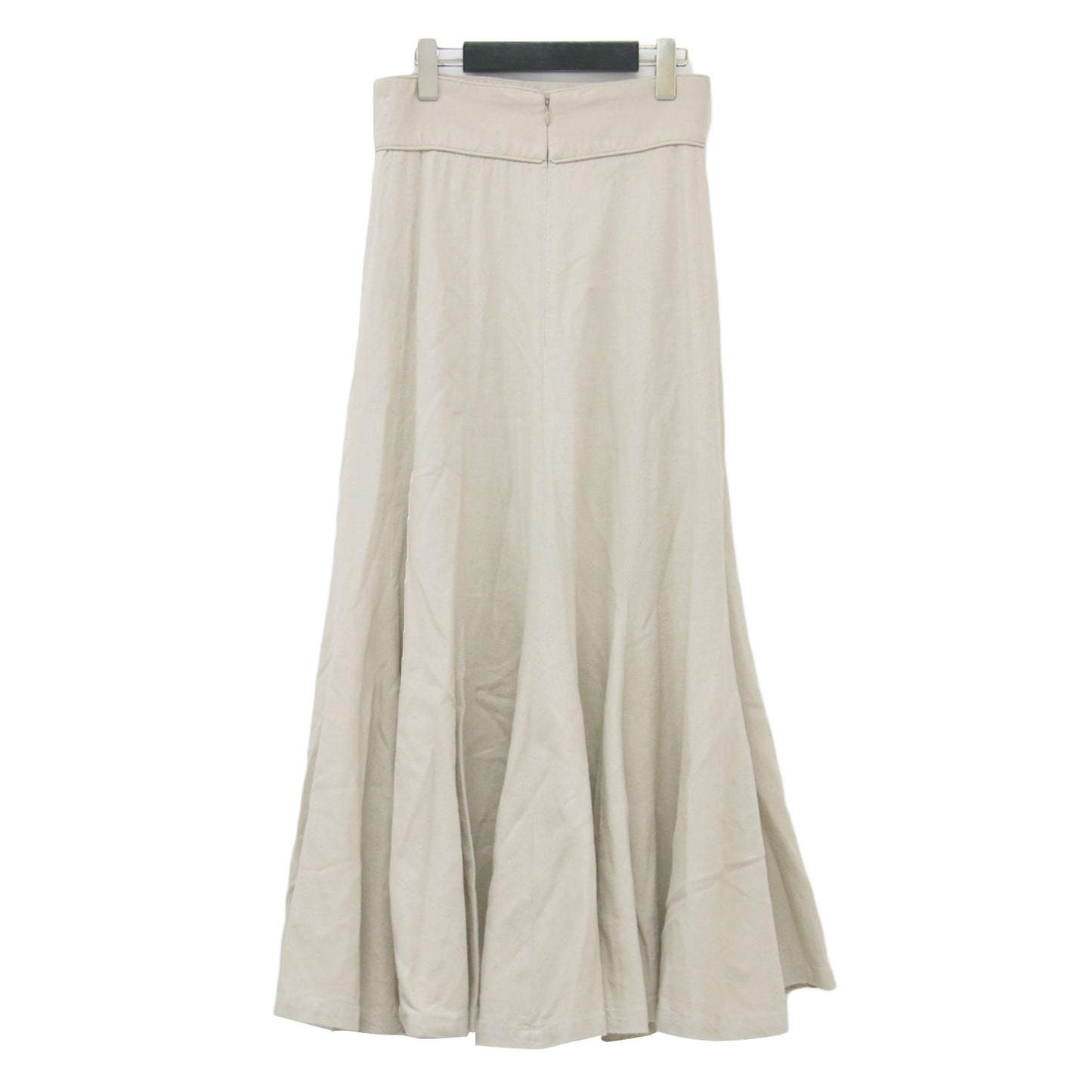 リネン混 ミニマル マーメイド ロング スカート / WAIST PIPING MERMAID SKIRT
