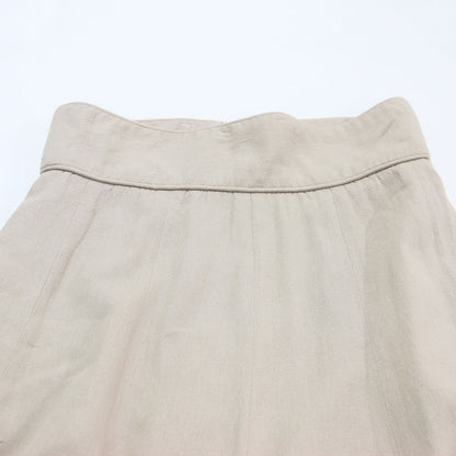 リネン混 ミニマル マーメイド ロング スカート / WAIST PIPING MERMAID SKIRT