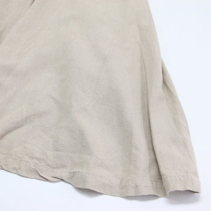 リネン混 ミニマル マーメイド ロング スカート / WAIST PIPING MERMAID SKIRT