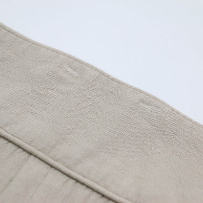 リネン混 ミニマル マーメイド ロング スカート / WAIST PIPING MERMAID SKIRT