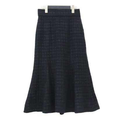 ツイード マーメイド スカート / ロング フレア ウール