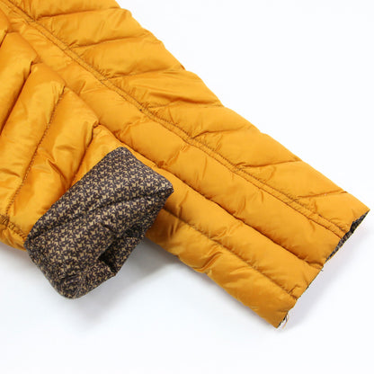 22秋冬 リバーシブル ダウン ジャケット / ブルゾン ショート丈 フード付き MKロゴ