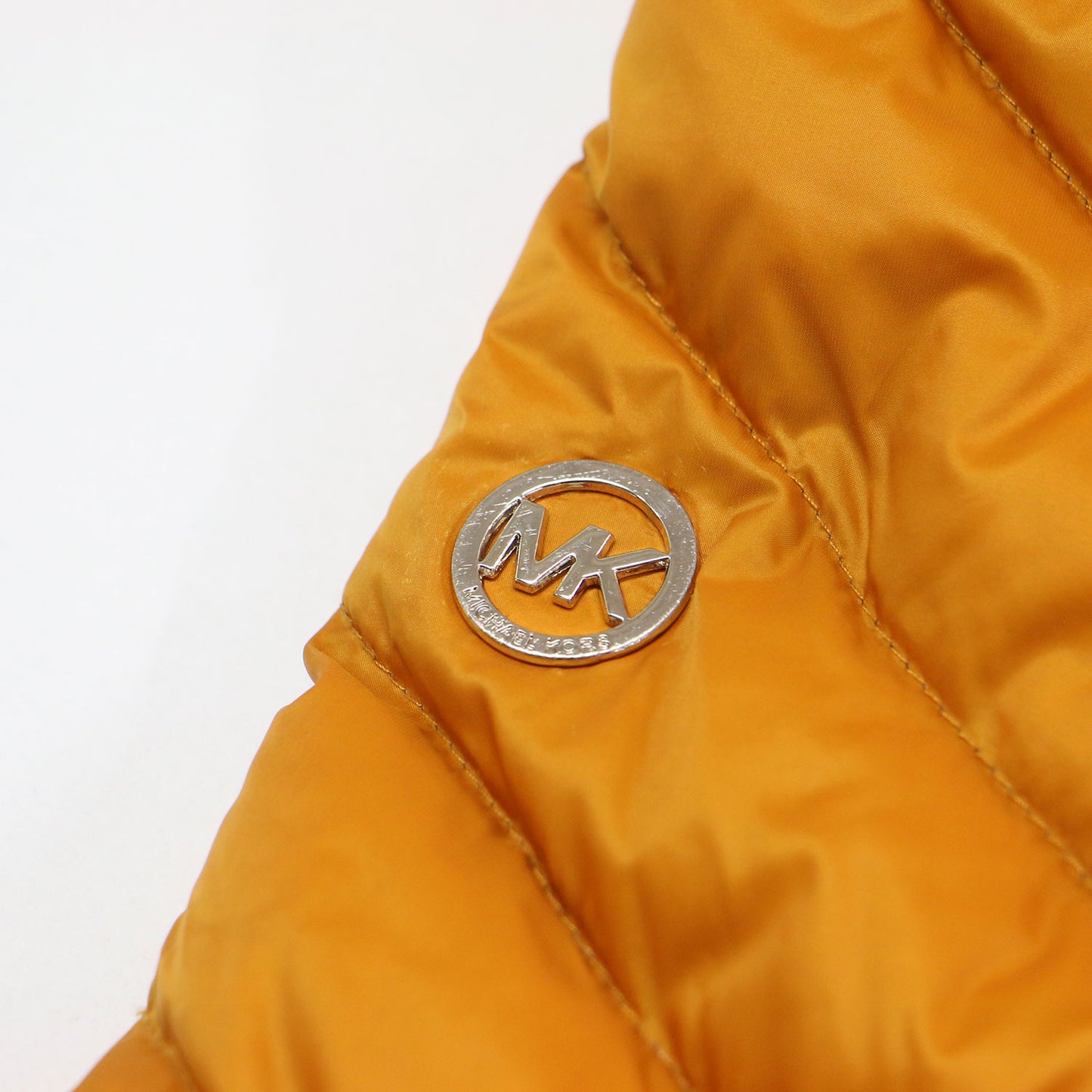 22秋冬 リバーシブル ダウン ジャケット / ブルゾン ショート丈 フード付き MKロゴ