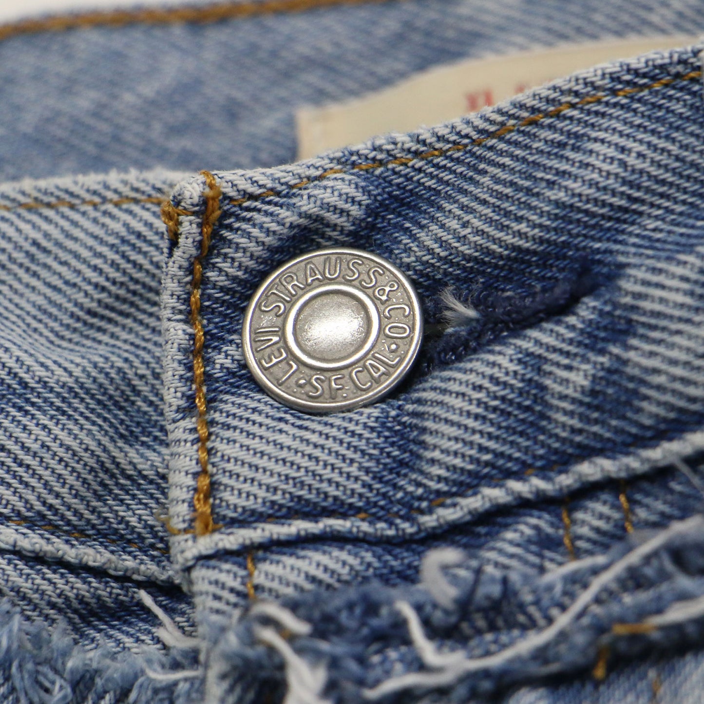 × SLOBE 別注 25秋冬 XL straight デニムパンツ / ワイド ストレート カットオフ コットン