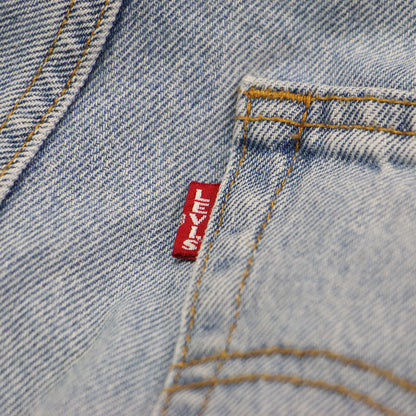 × SLOBE 別注 25秋冬 XL straight デニムパンツ / ワイド ストレート カットオフ コットン