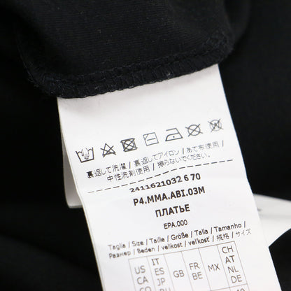 24春夏 アゴーラ ワンピース / Agora dress ドレス ミニ丈 七分袖 クルーネック ロゴプリント オーバーサイズ