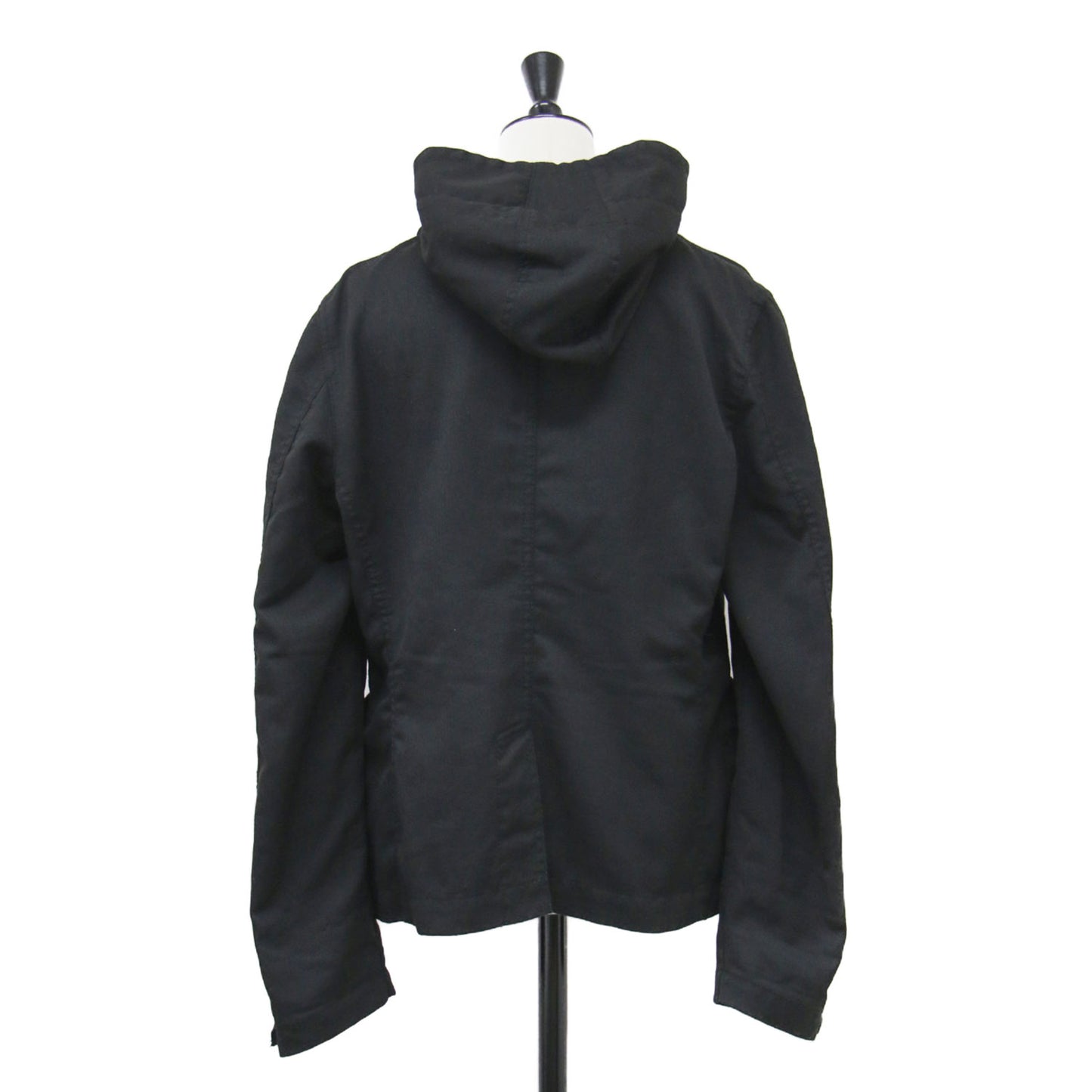 ヘリンボーン柄 フード付き ジャケット / ブルゾン パーカー