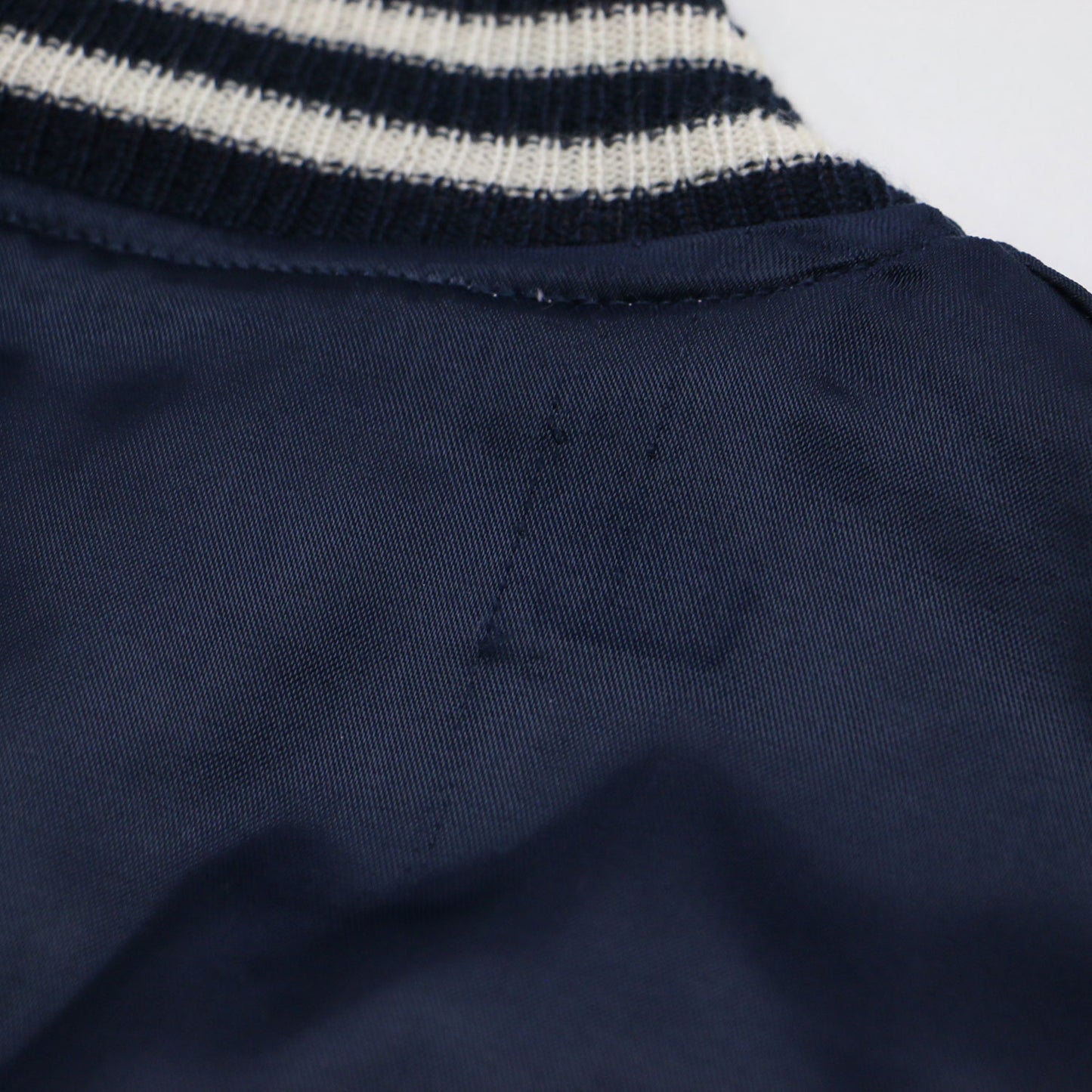 リバーシブル スカジャン / SOUVENIR JACKET ブルゾン ショート丈 リブ 刺繍 サテン