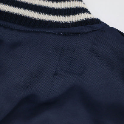 リバーシブル スカジャン / SOUVENIR JACKET ブルゾン ショート丈 リブ 刺繍 サテン