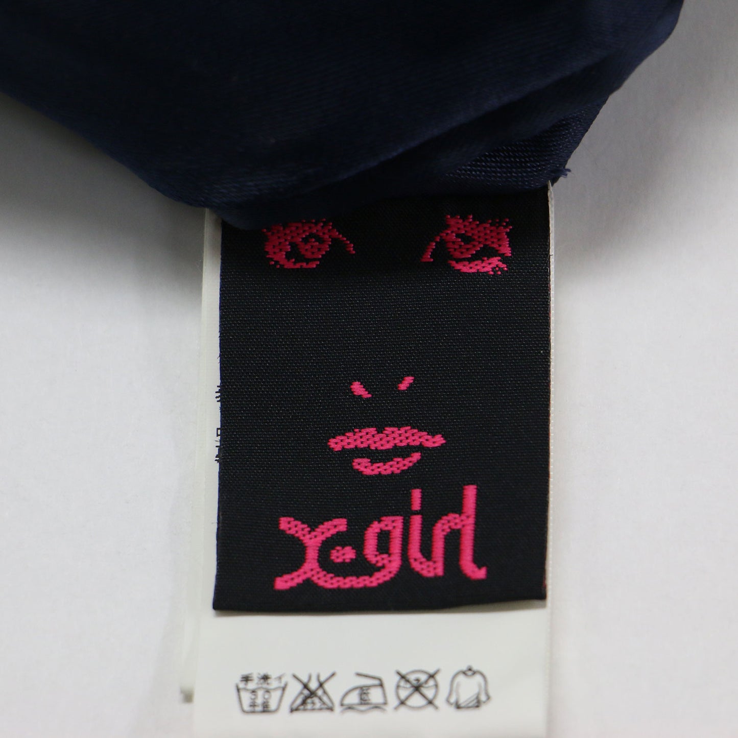 リバーシブル スカジャン / SOUVENIR JACKET ブルゾン ショート丈 リブ 刺繍 サテン