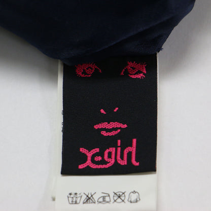 リバーシブル スカジャン / SOUVENIR JACKET ブルゾン ショート丈 リブ 刺繍 サテン