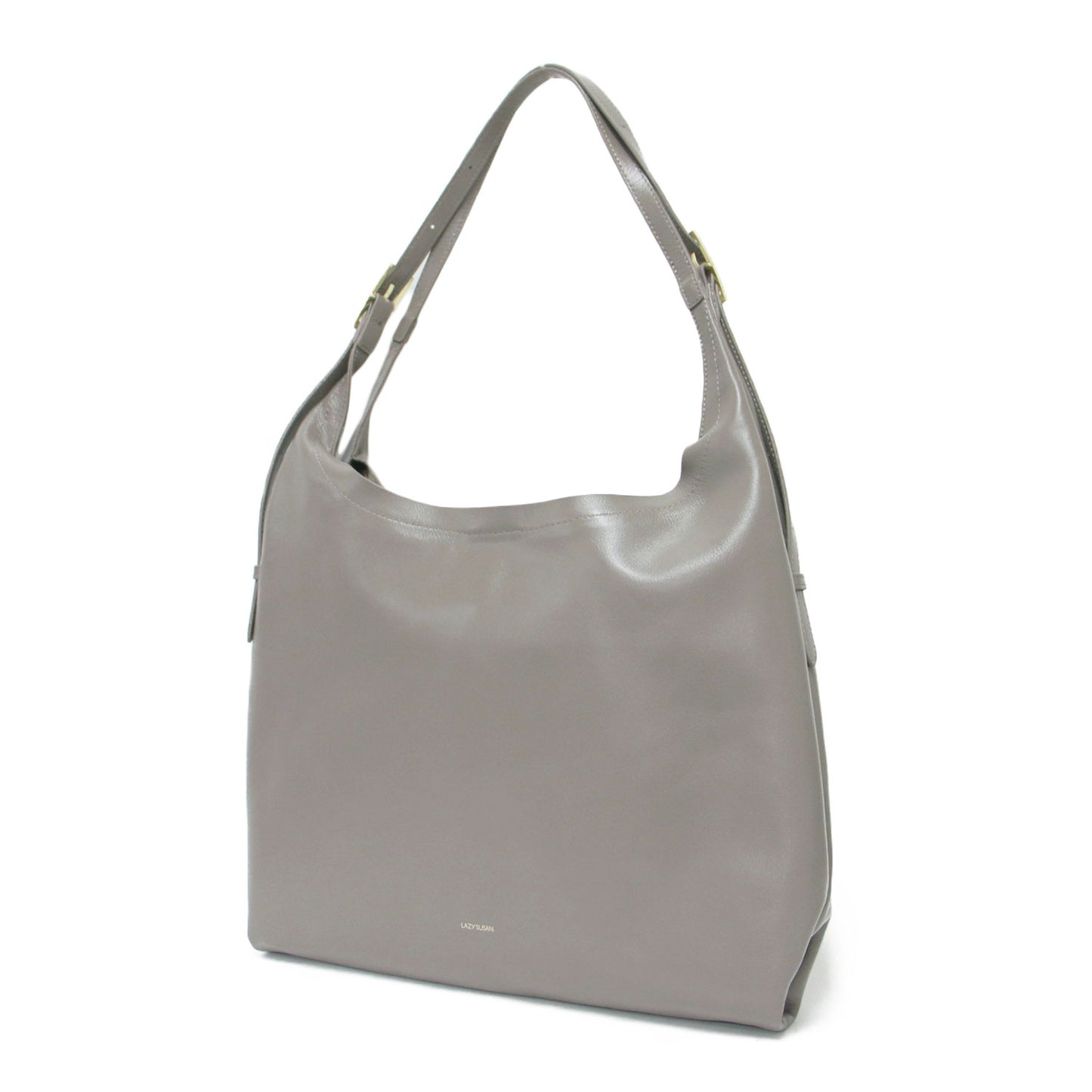 25秋冬 ショルダーバッグ トライアングル グロス / 肩掛け 斜め掛け レザー 牛革