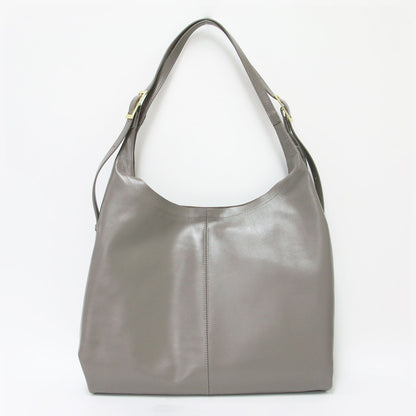 25秋冬 ショルダーバッグ トライアングル グロス / 肩掛け 斜め掛け レザー 牛革