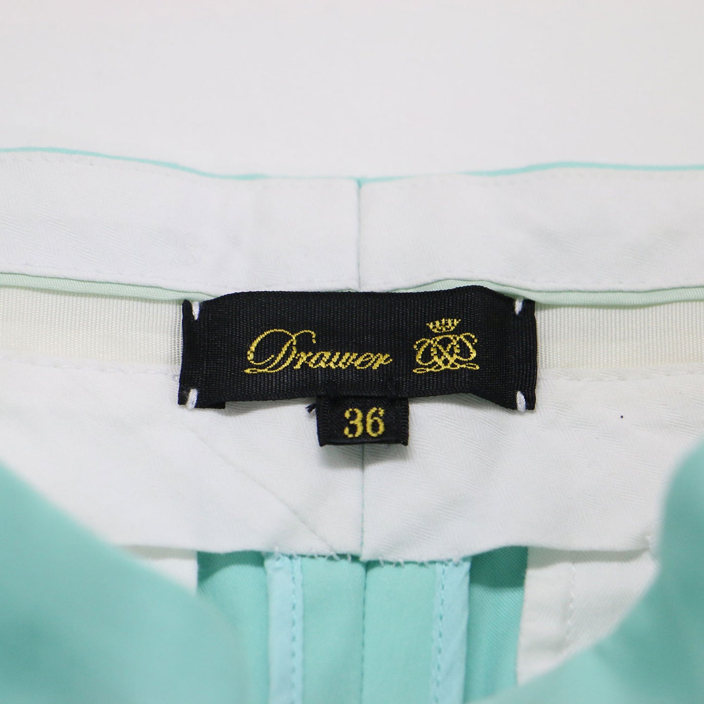 コットン ツイル スリム パンツ / スラックス テーパード ストレッチ