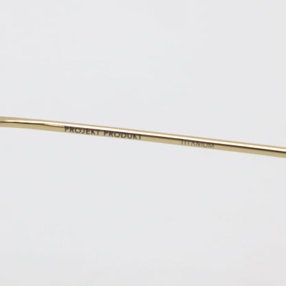 25春夏 スクエア型 メタルフレーム 眼鏡 / FS26 アイウェア チタン