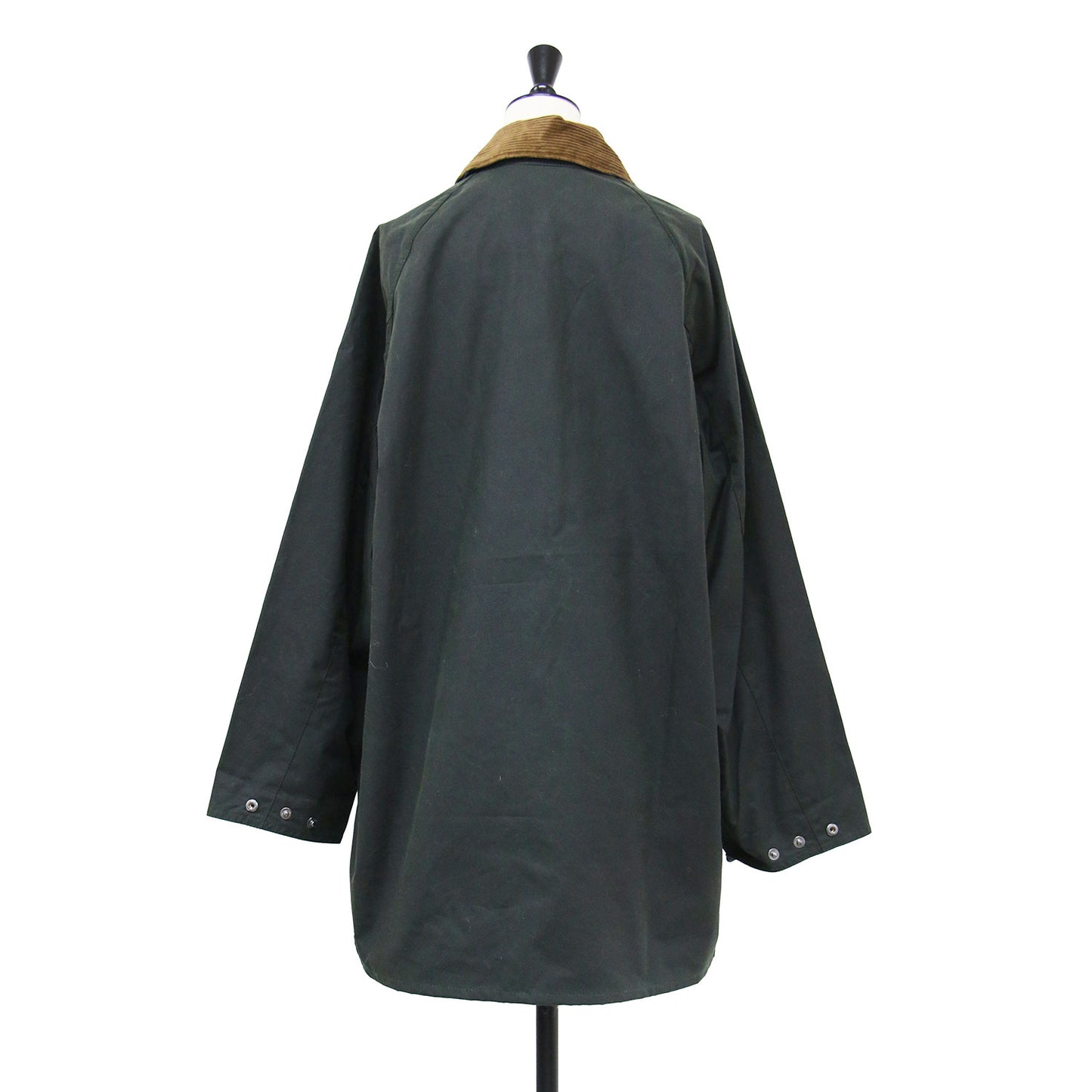25秋冬 SOLWAY ワックスジャケット オーバーサイズフィット / ソルウェイ ステンカラー ミドル丈 ワックスドコットン