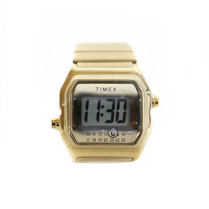 × TIMEX 25秋冬 リングウォッチ / T80 RING WATCH 指輪 メタリック ロゴ デジタル 時計