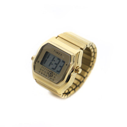 × TIMEX 25秋冬 リングウォッチ / T80 RING WATCH 指輪 メタリック ロゴ デジタル 時計