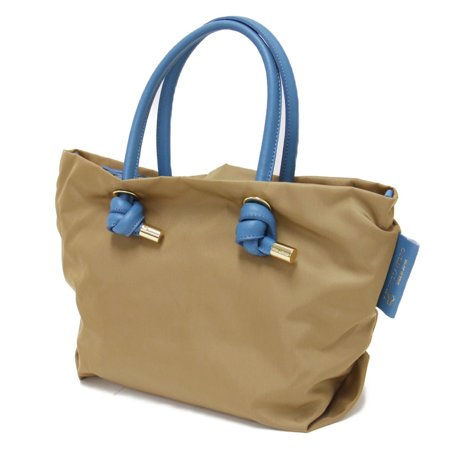 ビアンカ ノットハンドル ナイロントート V-2197 / BIANCA ショルダー クロスボディ アオリポケット コンパクト 2WAY