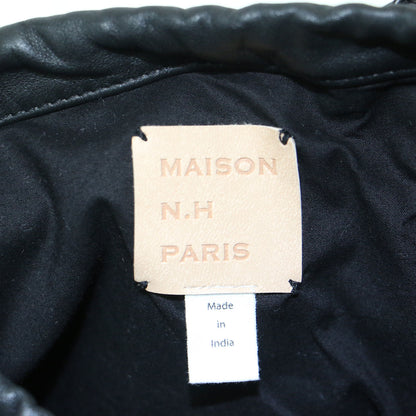 レザー ワンショルダー メッシュバッグ / BANGALORE W HANDLES ハンドバッグ トート 巾着 本革