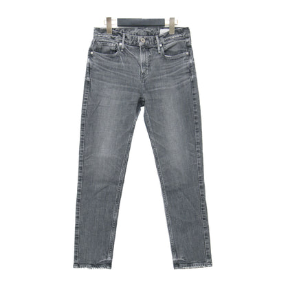 ステラ デニム パンツ / THE STELLA テーパードシルエット アンクル丈 ストレッチ ダメージ加工 コットン