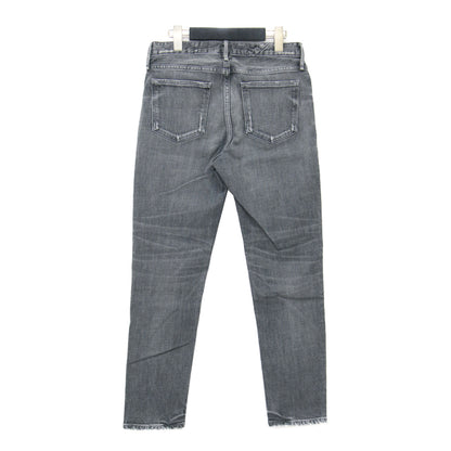 ステラ デニム パンツ / THE STELLA テーパードシルエット アンクル丈 ストレッチ ダメージ加工 コットン